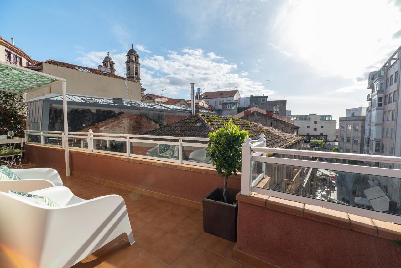 Apartmán Atico En El Corazon De Vigo Exteriér fotografie